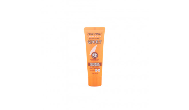 Babaria SOLAR SPORT Crema Solar Facial Waterproof SPF50 75 Ml