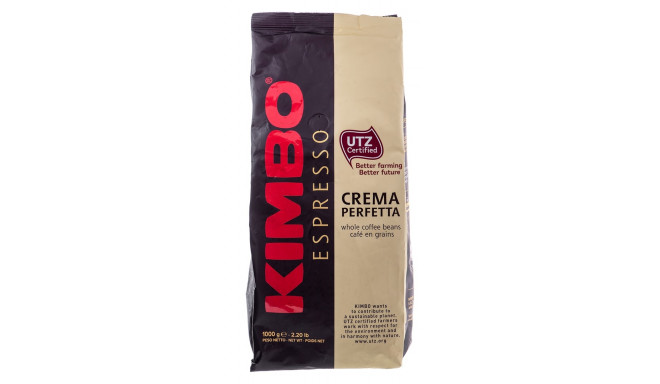 COFFEE KIMBO ESPRESSO CREMA PERFETTA 1 KG BEANS Kohvioad Ja Kapslid