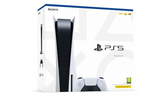 Sony PlayStation 5 825 GB Wi Fi Black White Gaming Consoles