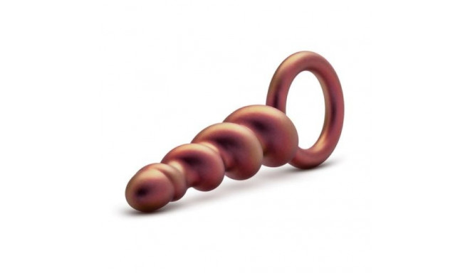 Anal Adventures Matrix Spiral Loop Anal Plug Copper Butt Plugs