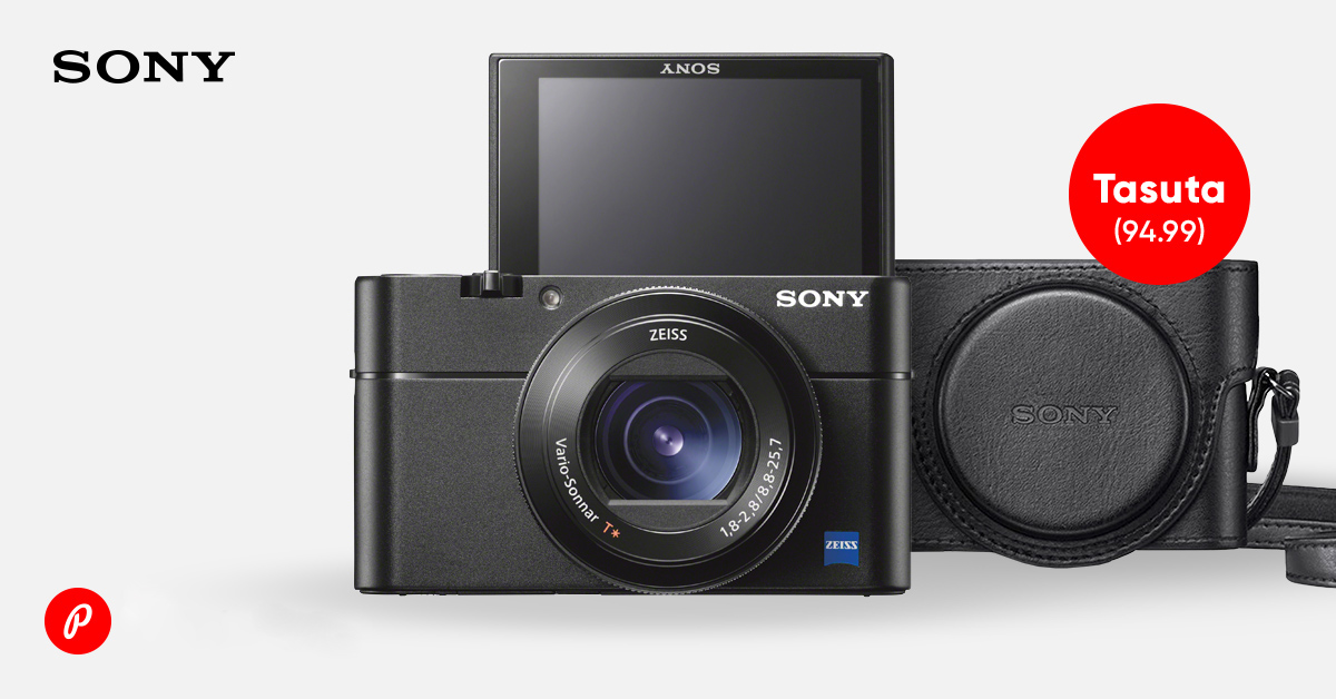 Mistahes Sony RX100 tippmudelite ostul kingituseks kaasa vutlar