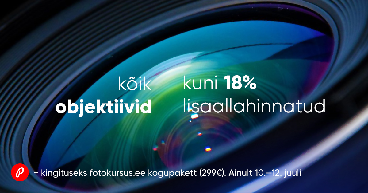 Välkkampaania: OSTA OBJEKTIIV!