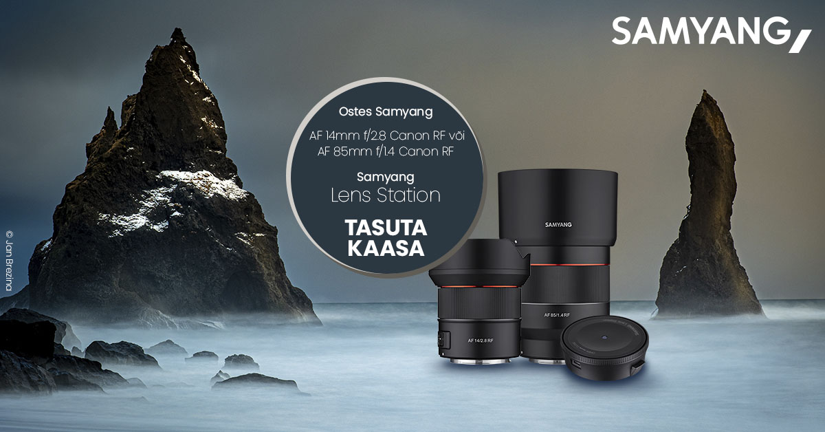 Samyang AF 85mm f/1.4 RF või AF 14mm f/2.8 RF ostul kaasa väärt kingitus