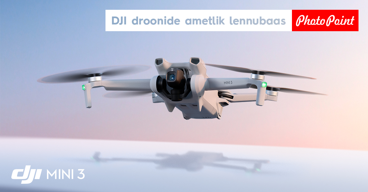Lase fantaasial lennata ja telli suvehinnaga DJI Mini 3 droon