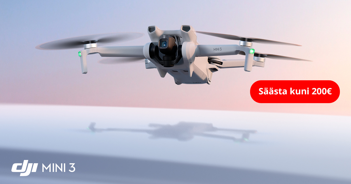 Lase fantaasial lennata ja telli kevadhinnaga DJI Mini 3 droon