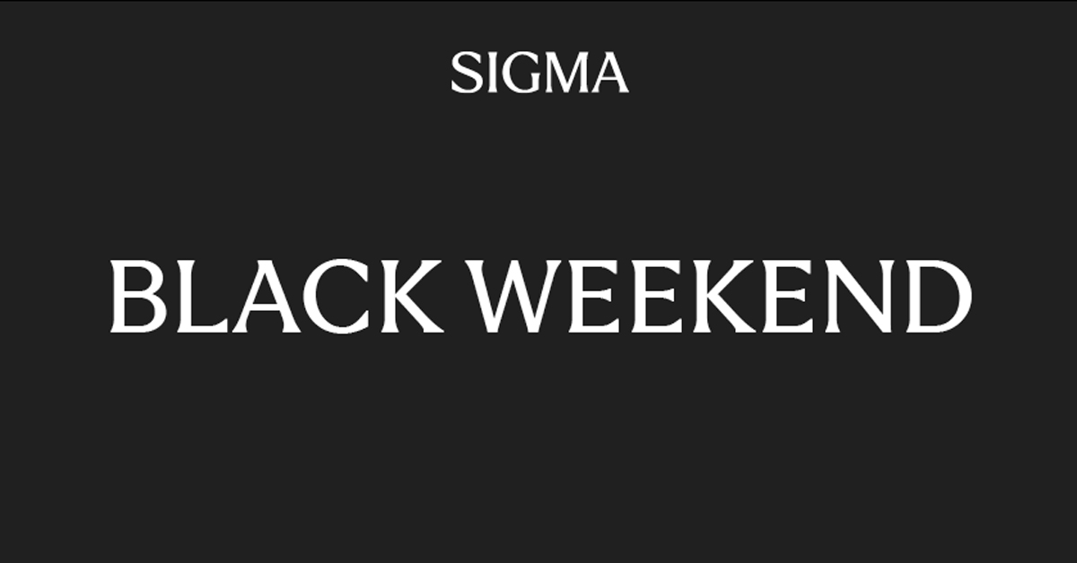 #blackfriday: valitud Sigma objektiivi ostul säästad kuni 150€
