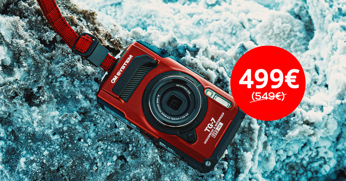 OM System Tough TG-7 on nii vastupidav, et astu kasvõi peale