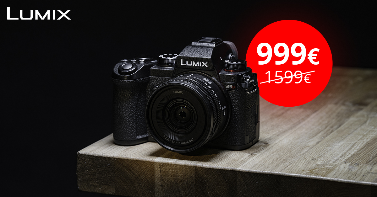 Panasonic Lumix S5D täiskaader hübriid on äärmiselt soodne