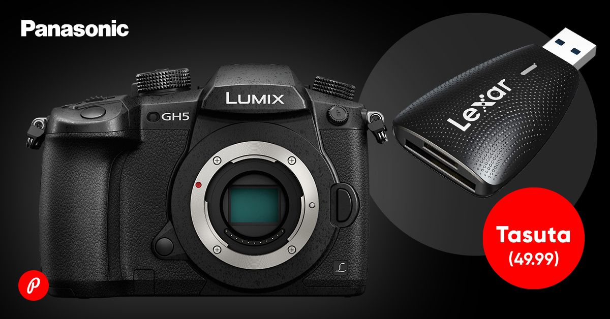 Populaarse Panasonic Lumix GH5 hübriidkaamera ostul väärt kingitus