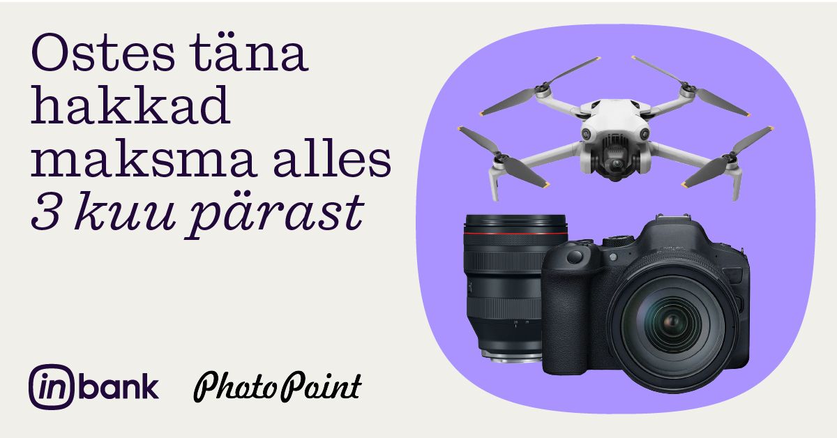 Inbank järelmaksuga ostes maksad kauba eest alles juunis