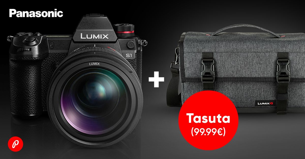  Panasonic Lumix S1, S1R ja S1H on sõgeda soodushinnaga + kingituseks fotokott