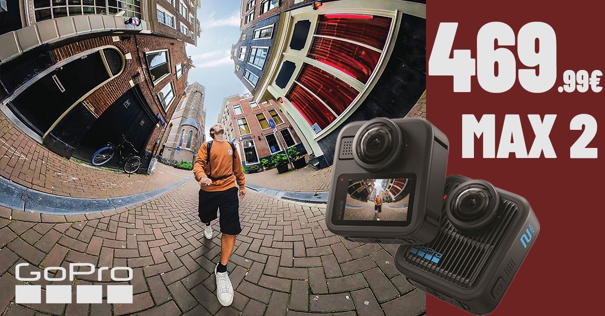 360° vaateid jäädvustav GoPro MAX 2 on hea soodukaga