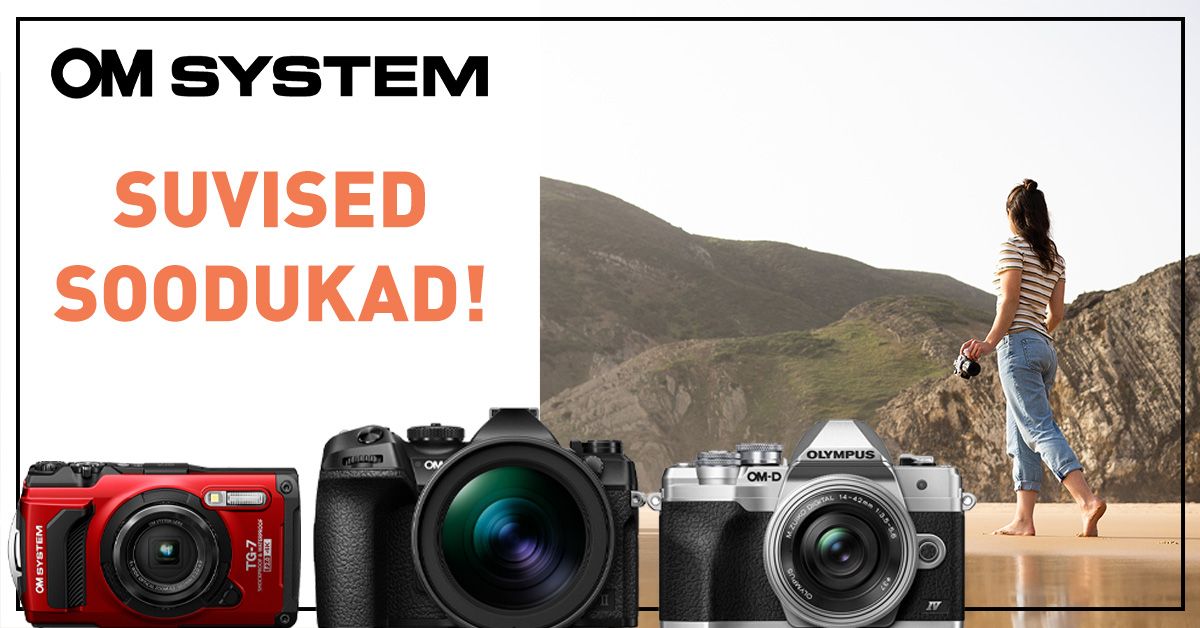 SUVEDIIL: valitud OM System kaamera ostul säästad kuni 400€