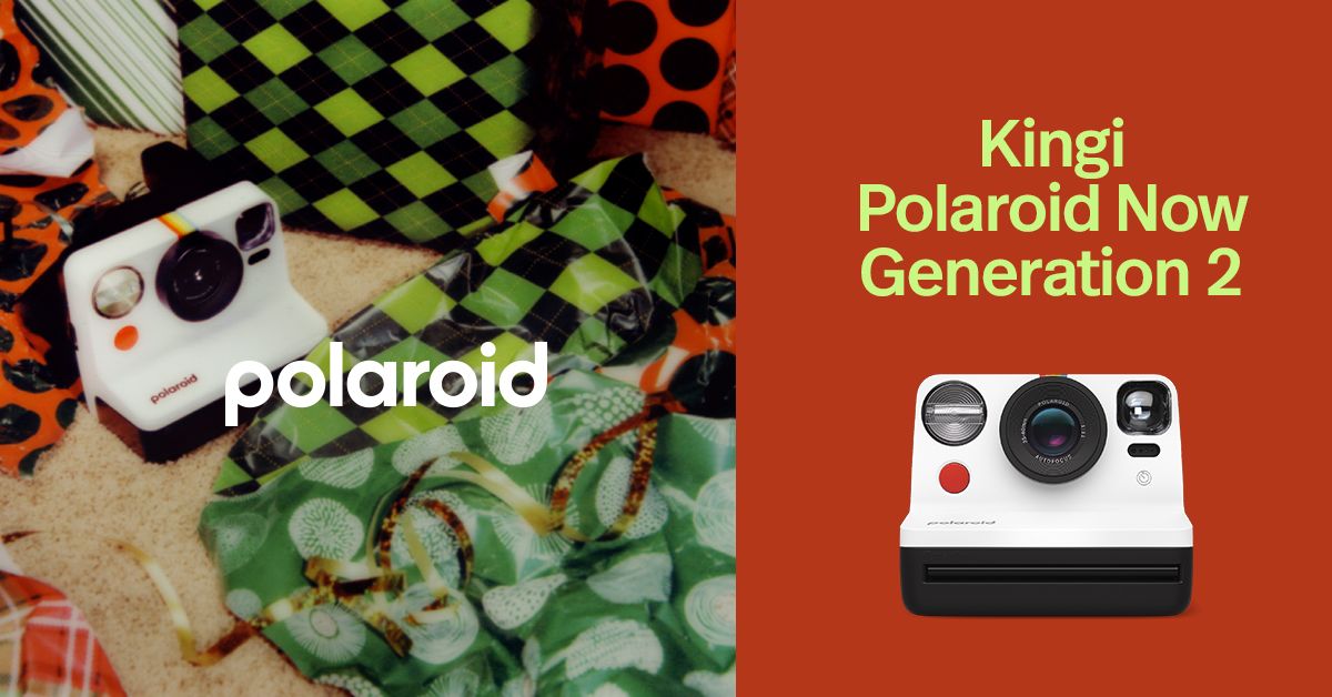 KINGIIDEE: Polaroid Now (Gen 2) kiirpildikaamera on kevadhinnaga