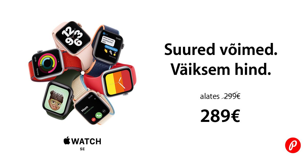 Apple Watch SE nutikell on müügil võrratu soodushinnaga