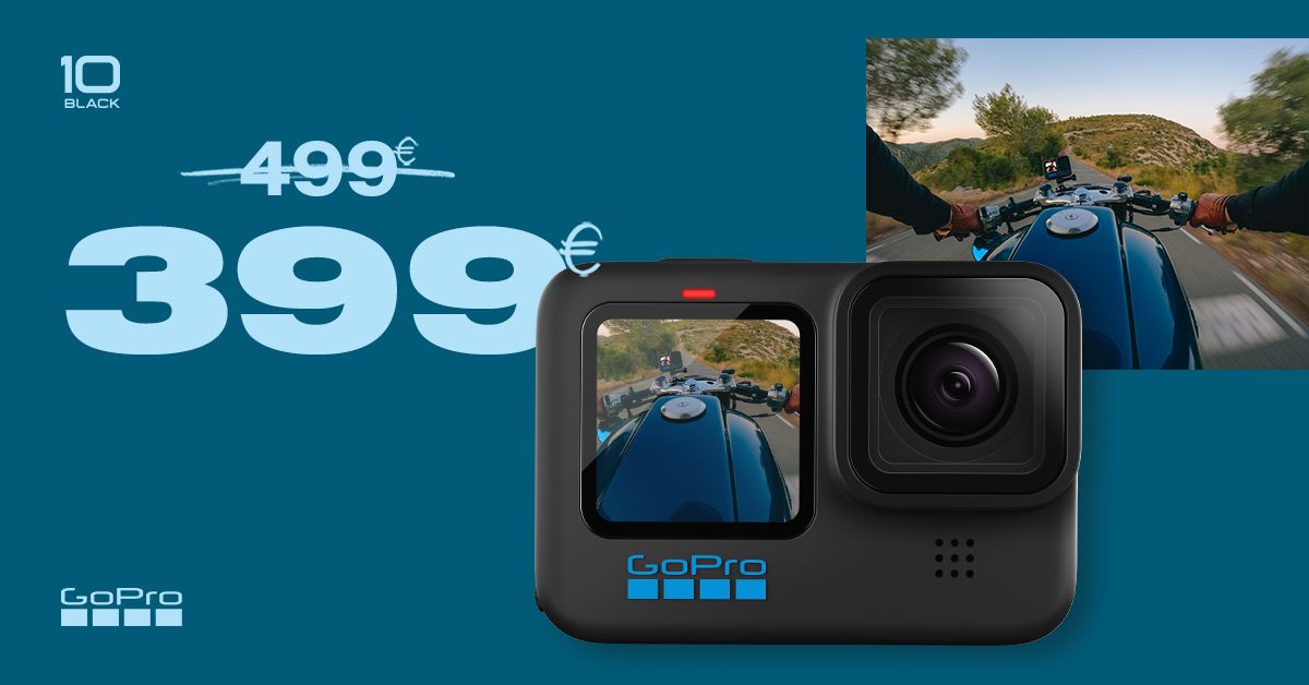 Võimekas GoPro HERO10 Black on lausa 100€ soodsam