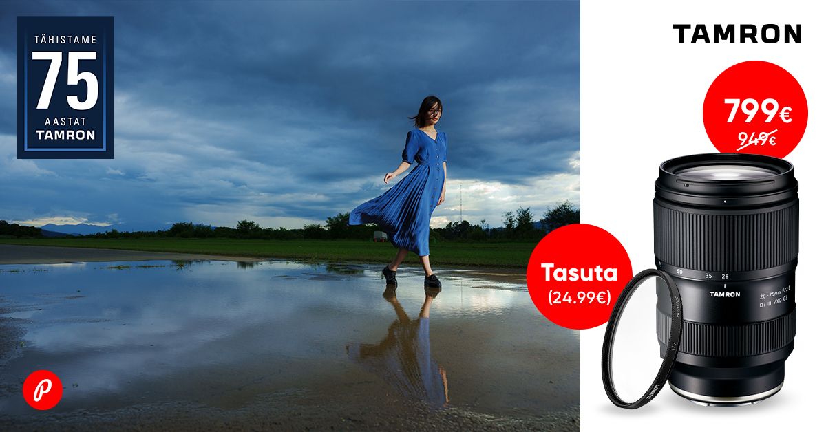 Tamron 28-75mm f/2.8 Di III VXD G2 on müügil soodukaga + kingitus