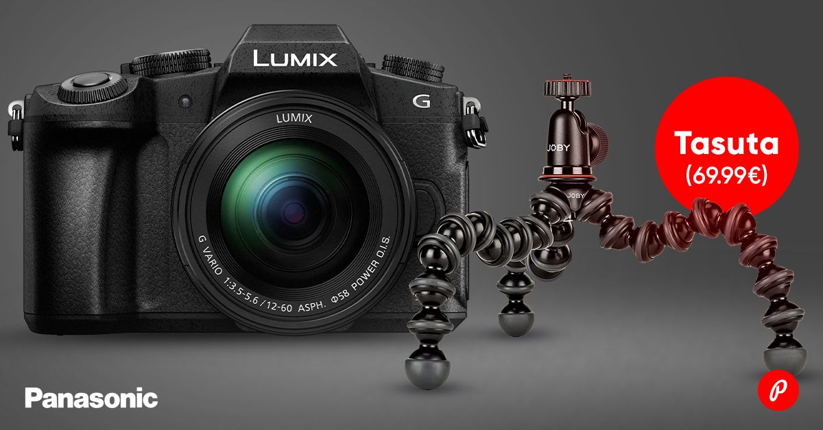 Panasonic Lumix G80 + 12-60mm Kit ostul tasuta kaasa statiivikomplekt