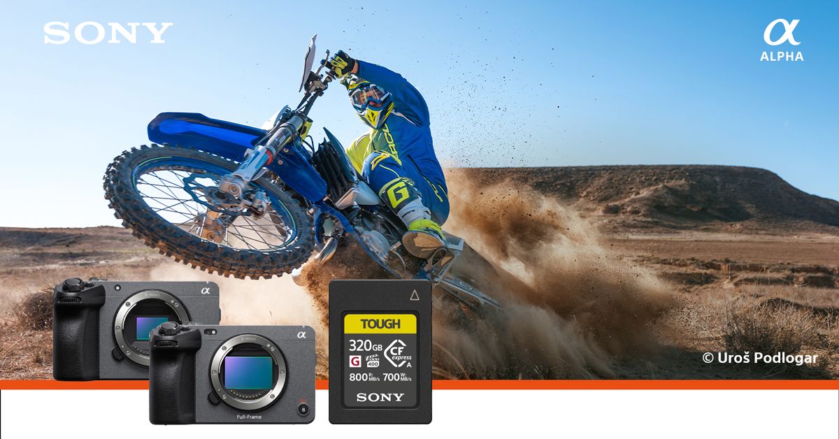 Sony FX3A + CFexpress 320GB Type A Tough ostul säästad 370€