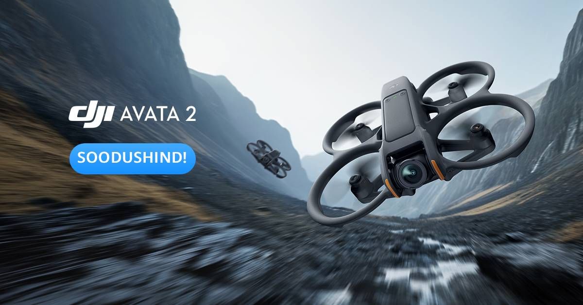 DJI Avata 2 Pro-View Combo ostul säästad lausa 120€