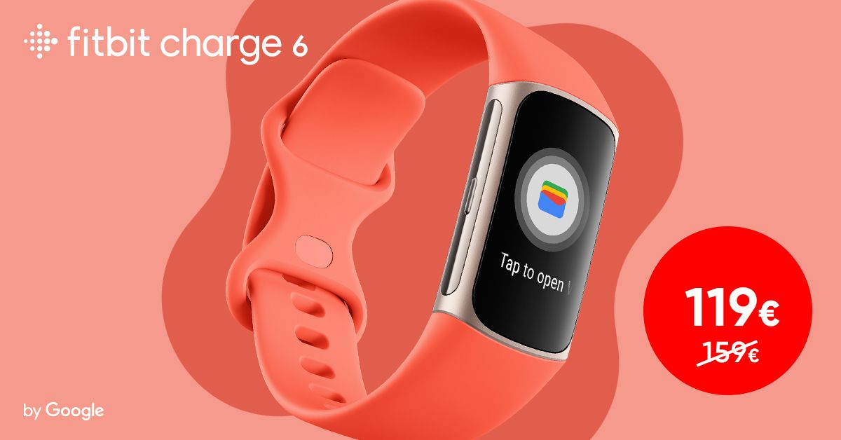 Nutikas Fitbit Charge 6 aktiivsusmonitor on kevadhinnaga