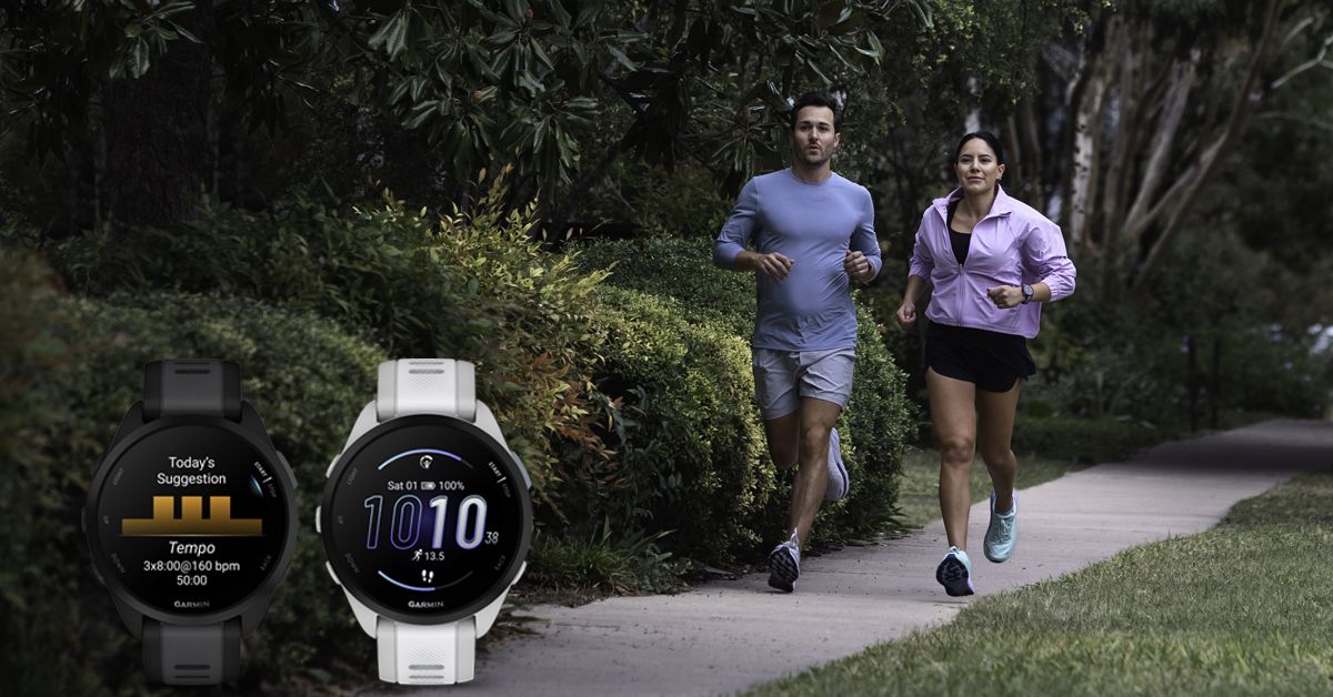 Kevadhinnaga Garmin Forerunner 165 abil treenid veel hiilgavamalt