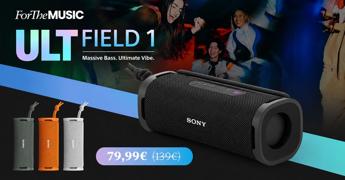 Veekindel Sony ULT Field 1 juhtmevaba kõlar on sügishinnaga!