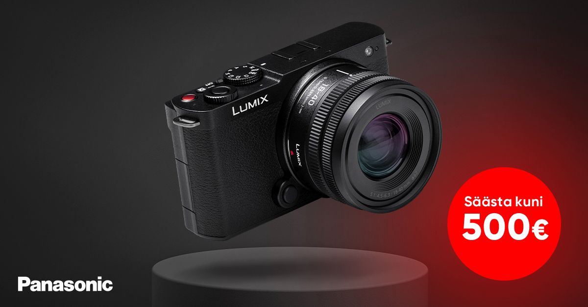 Sisuloojate üks lemmikuid Panasonic Lumix S9 on kuni 500€ soodsam