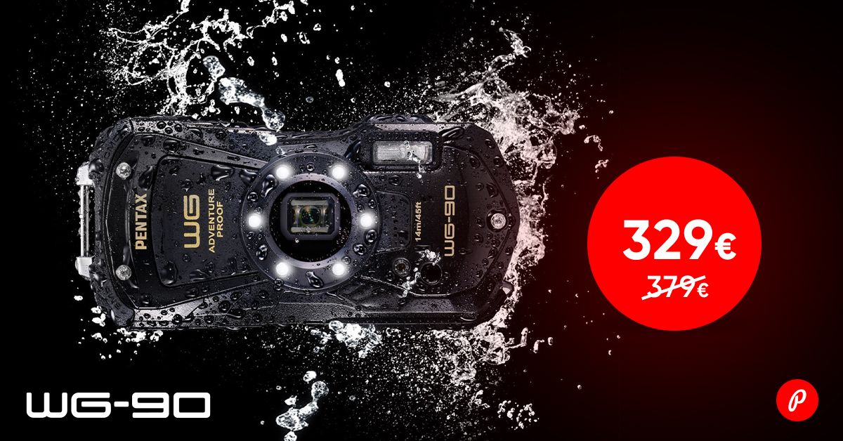 Kõigekindla Pentax WG-90 kaamera ostul säästad talviselt