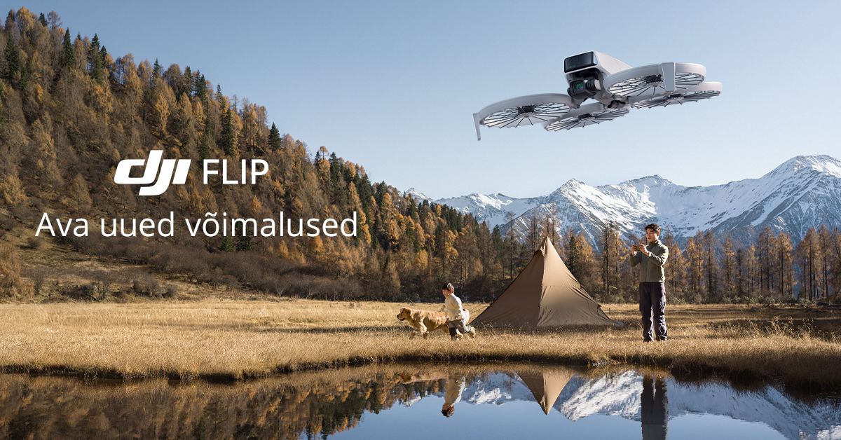 Kokkuvolditav DJI Flip droon on müügil suvise soodukaga