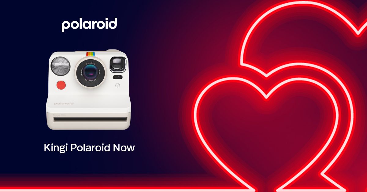 KINGIIDEE: Polaroid Now (Gen 3) kiirpildikaamera on sõbrahinnaga