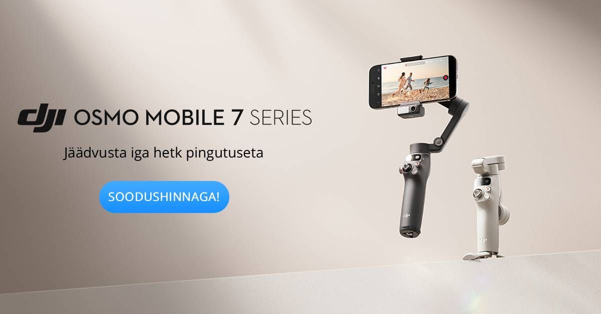 Kevadhinnaga DJI Osmo Mobile 7P ootab Sind!