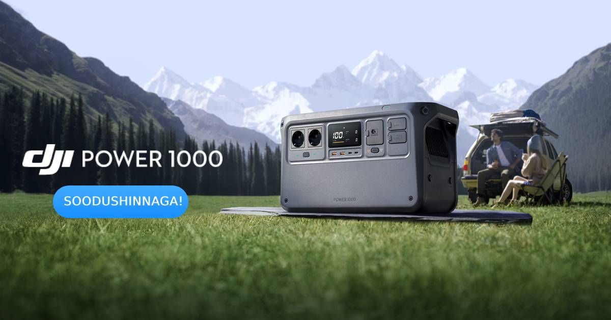 DJI Power akujaama ostul säästad kuni 400€