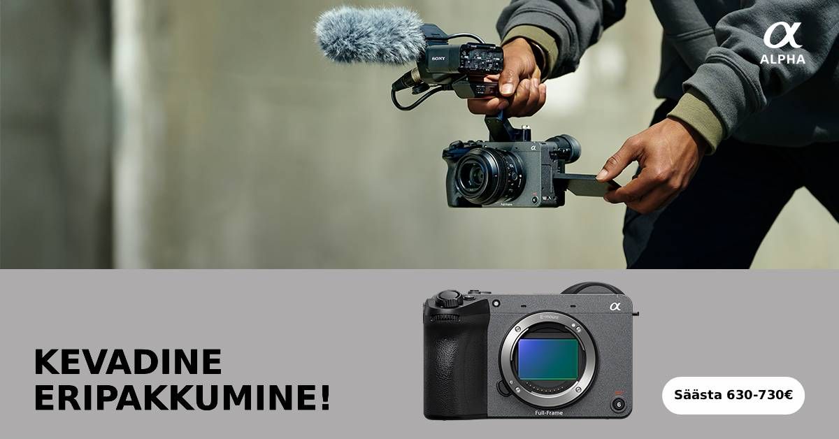 Sony FX2 täiskaader kinokaamera on võrratult soodne