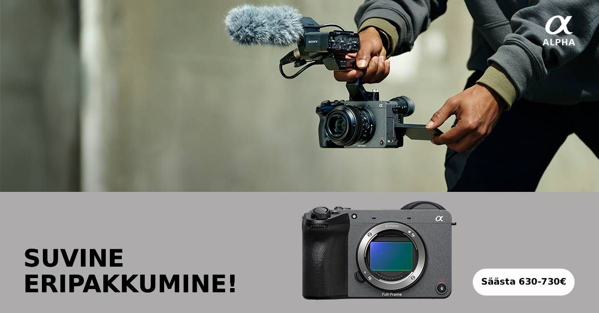 Sony FX2 täiskaader kinokaamera on võrratult soodne
