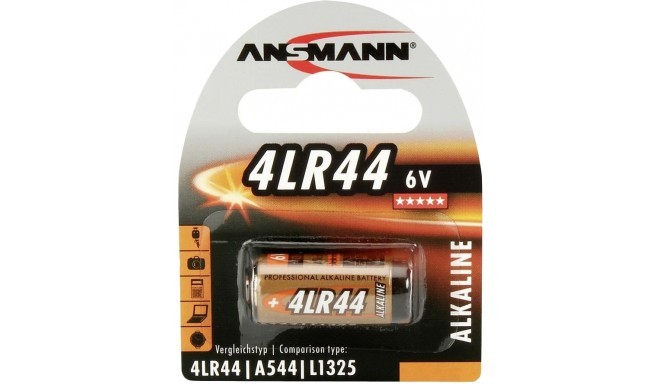 Ansmann батарейка 4LR44/1B