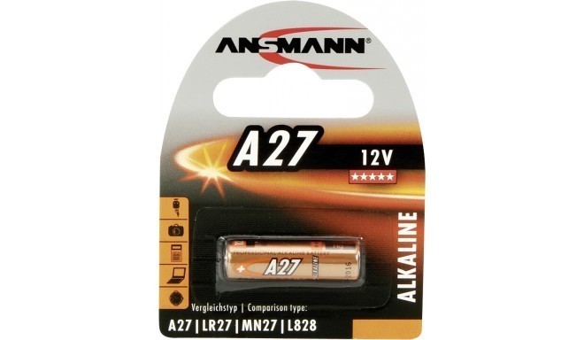 Ansmann батарейка A27 12V