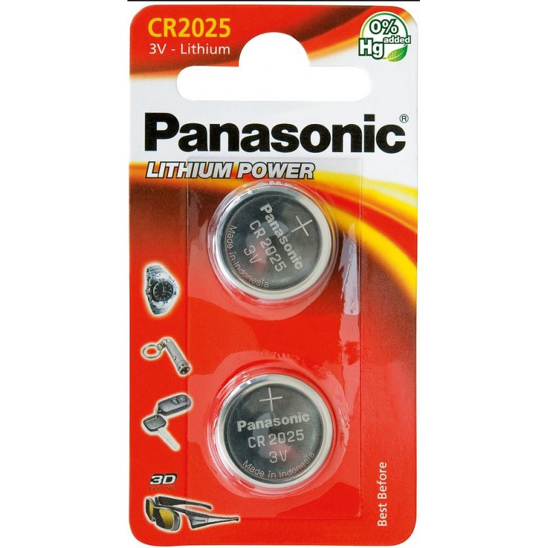 Panasonic battery CR2025/2B Batteries Photopoint