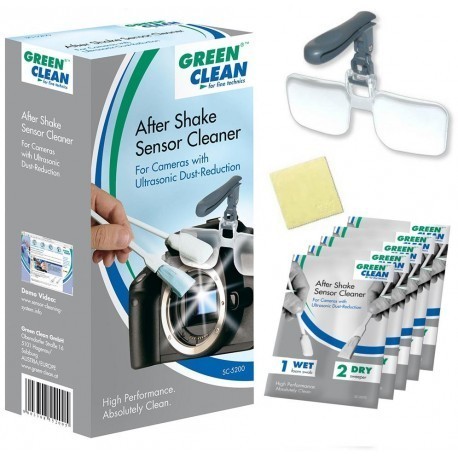 Green Clean sensora tīrīšanas komplekts After Shake (SC-5200)