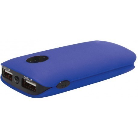 Platinet power bank 5000mAh 2xUSB, синий (42412)