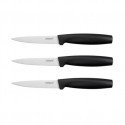 Fiskars FF Universal knife set (3pcs, black)