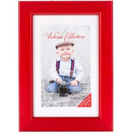 Photo frame Natura 10x15, red