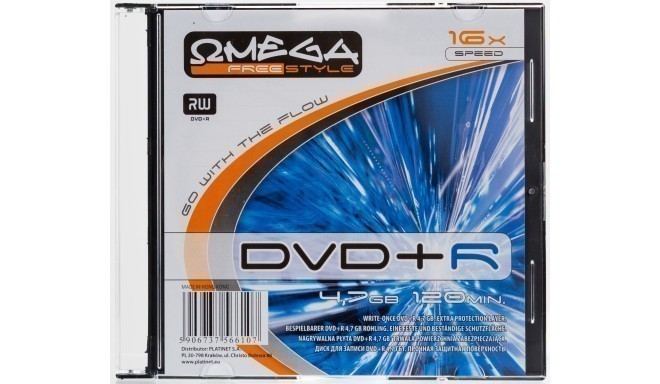 Omega Freestyle DVD+R 4,7GB 16x karbis