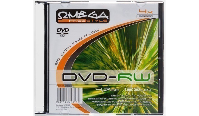 Omega Freestyle DVD-RW 4,7GB 4x karbis