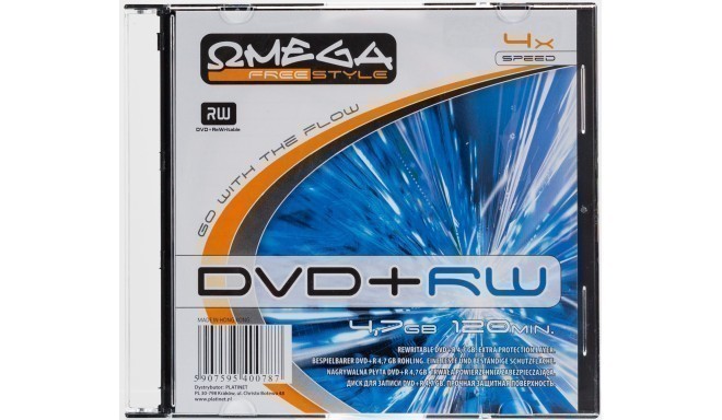 Omega Freestyle DVD+RW 4,7GB 4x Slim