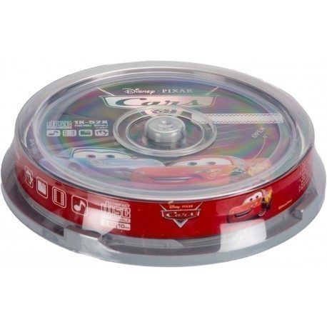 Disney CD-R 700MB 52x Cars 10 gb. spindle iepakojumā