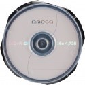 DVD+R Omega 4,7GB 16x Cake 10 tk.