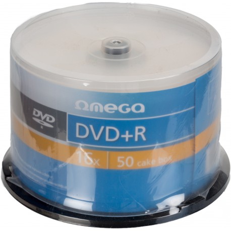 Omega DVD+R 4.7GB 16x 50pcs spindle