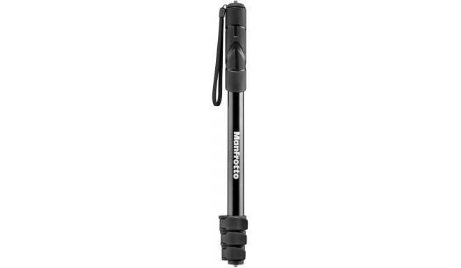 Manfrotto üksjalg-käsistatiiv MPCOMPACT-BK, must