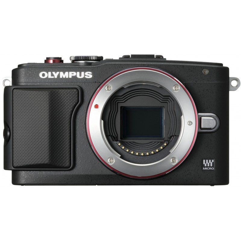 Olympus PEN Lite E-PL6 + 14-42mm II R Kit, black - Mirrorless 